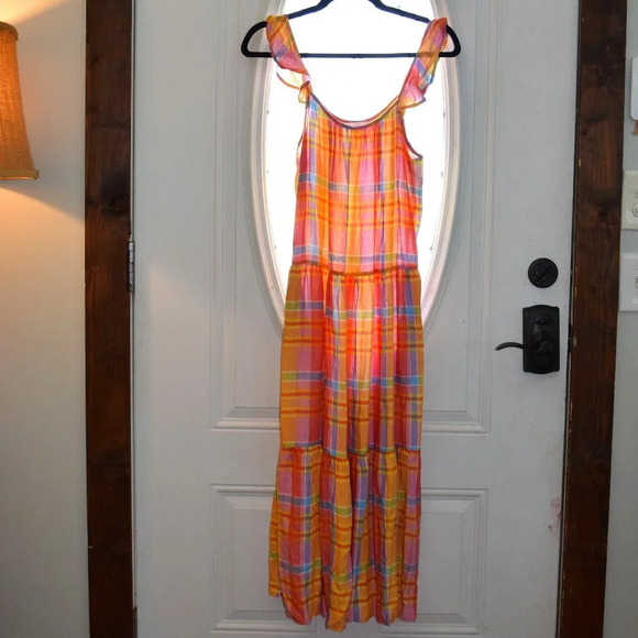 TIME and TRU Women's Mid Length Tiered Dress Size S 4/6 - Picture 1 of 5